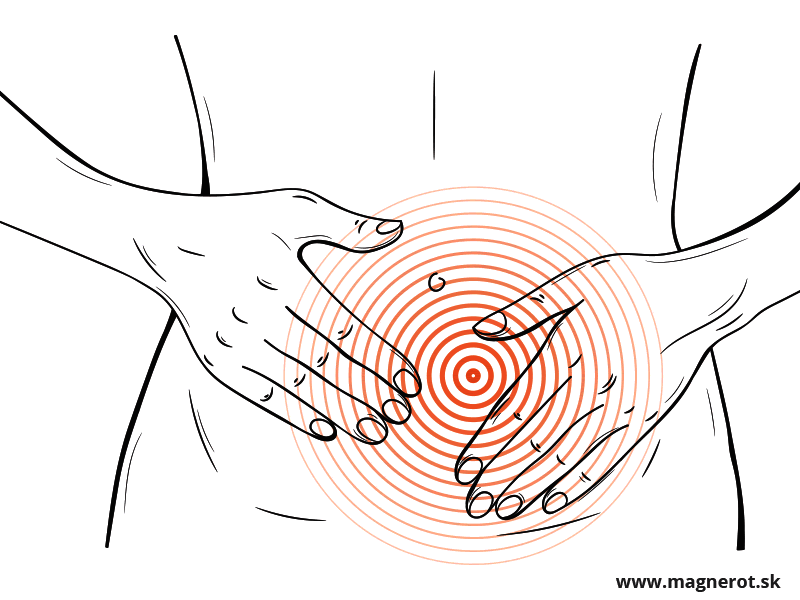 pms bolest zad, únava, bolest prsou, žaludku, v podbřišku, premenstruační syndrom, příznaky, magnezium